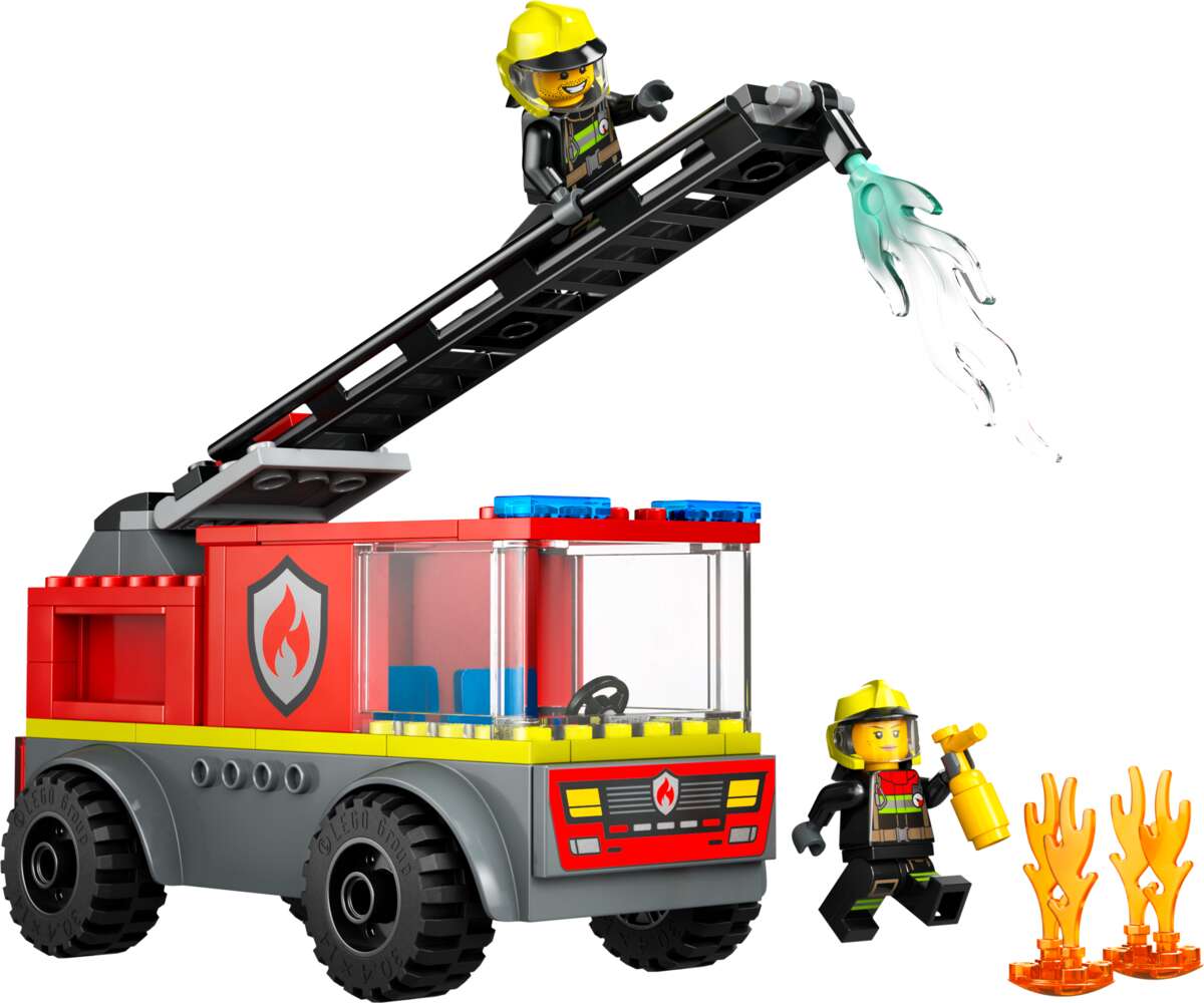 LEGO® City Brannbil med stige 60463