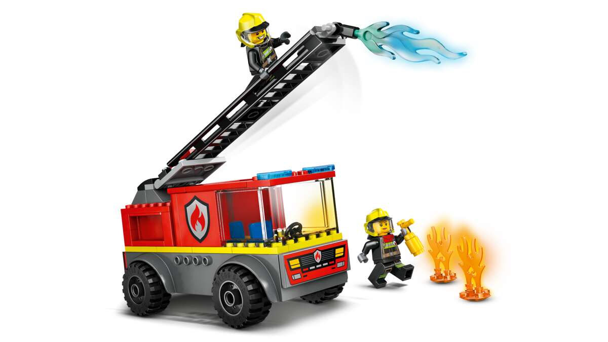 LEGO® City Brannbil med stige 60463