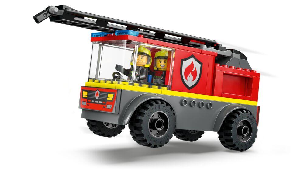 LEGO® City Brannbil med stige 60463