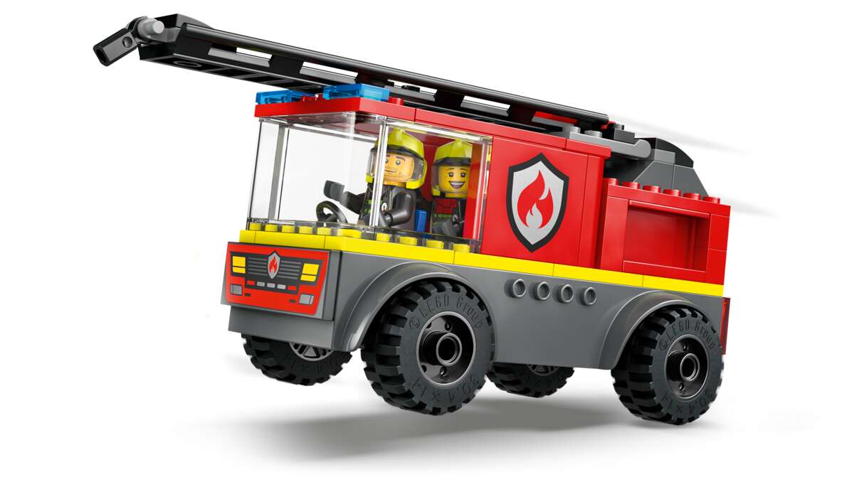 LEGO® City Brannbil med stige 60463