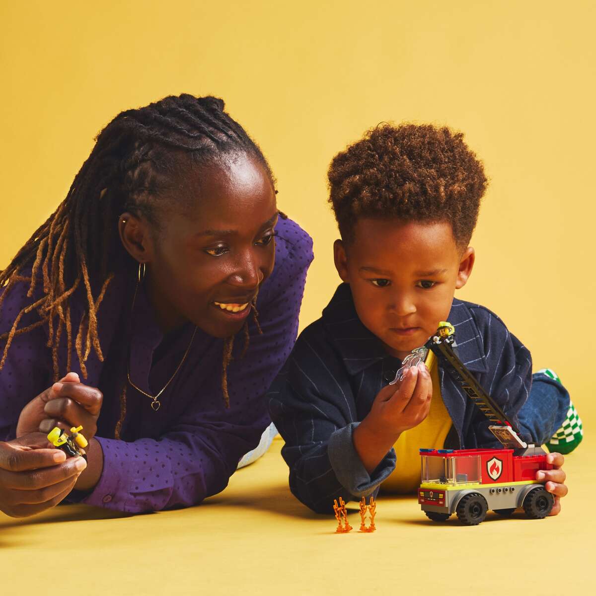 LEGO® City Brannbil med stige 60463