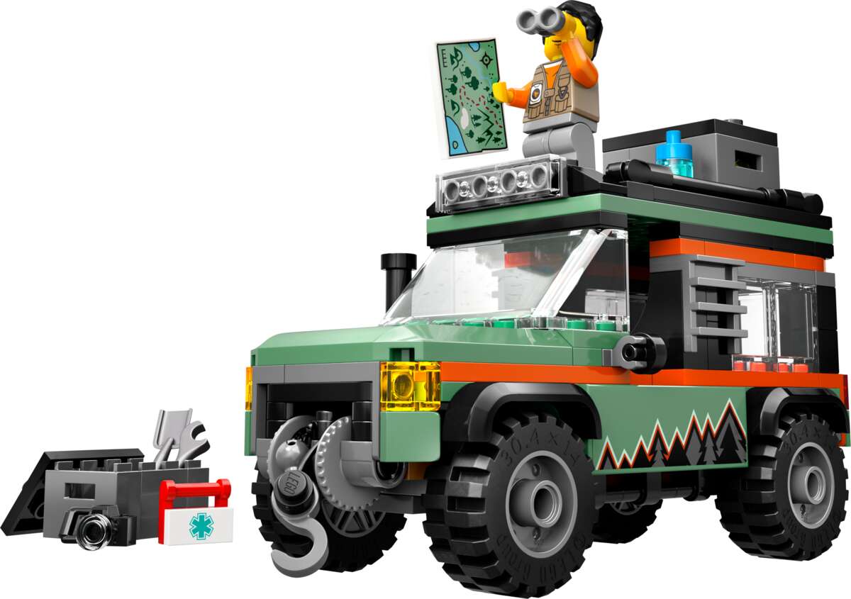 LEGO® City Firehjulsdrevet terrengbil 60447