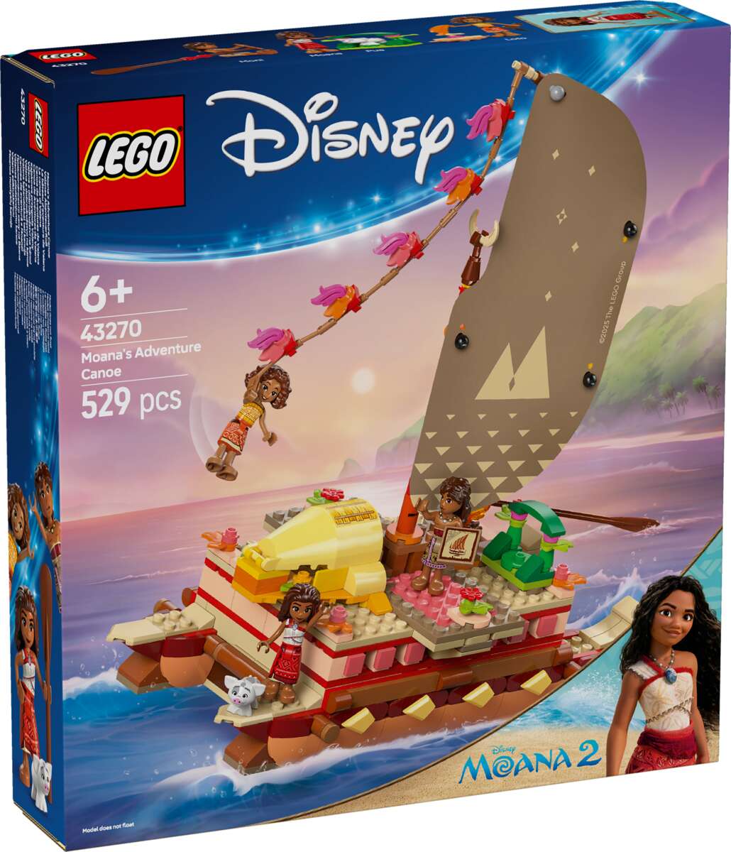 LEGO® ǀ Disney Vaiana på kanoeventyr 43270