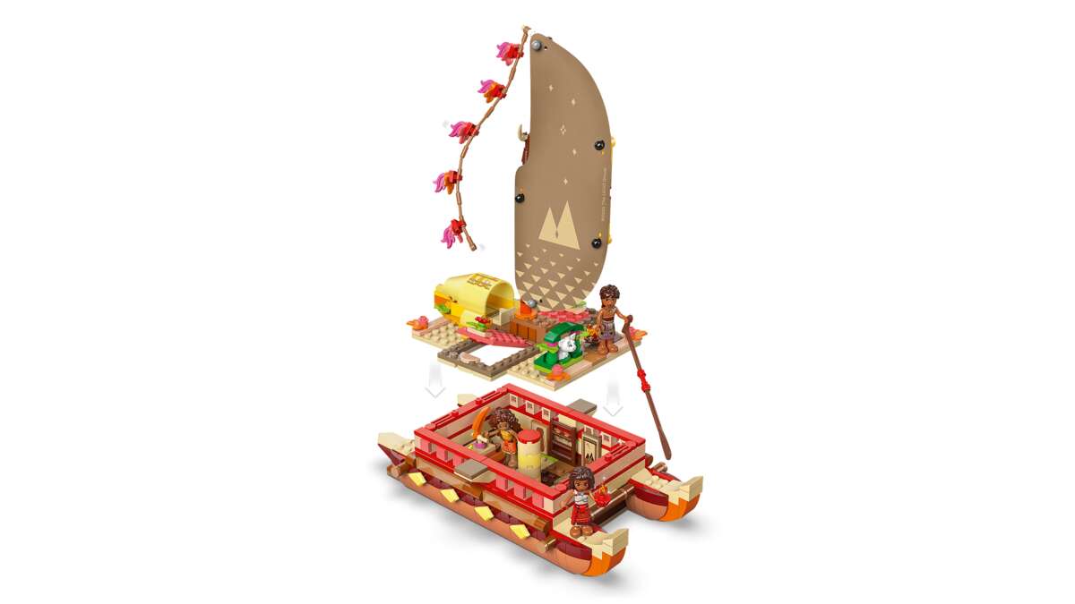 LEGO® ǀ Disney Vaiana på kanoeventyr 43270