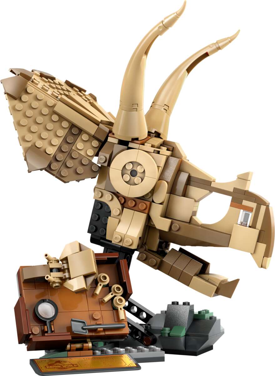 LEGO® Jurassic World Dinosaurfossiler: triceratops-hodeskalle 76969