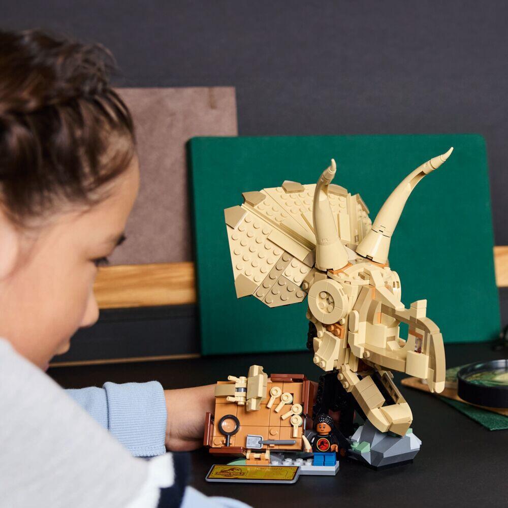 LEGO® Jurassic World Dinosaurfossiler: triceratops-hodeskalle 76969