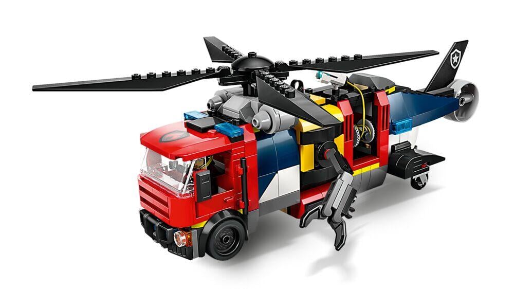LEGO® City Pakke med helikopter, brannbil og ubåt 60462