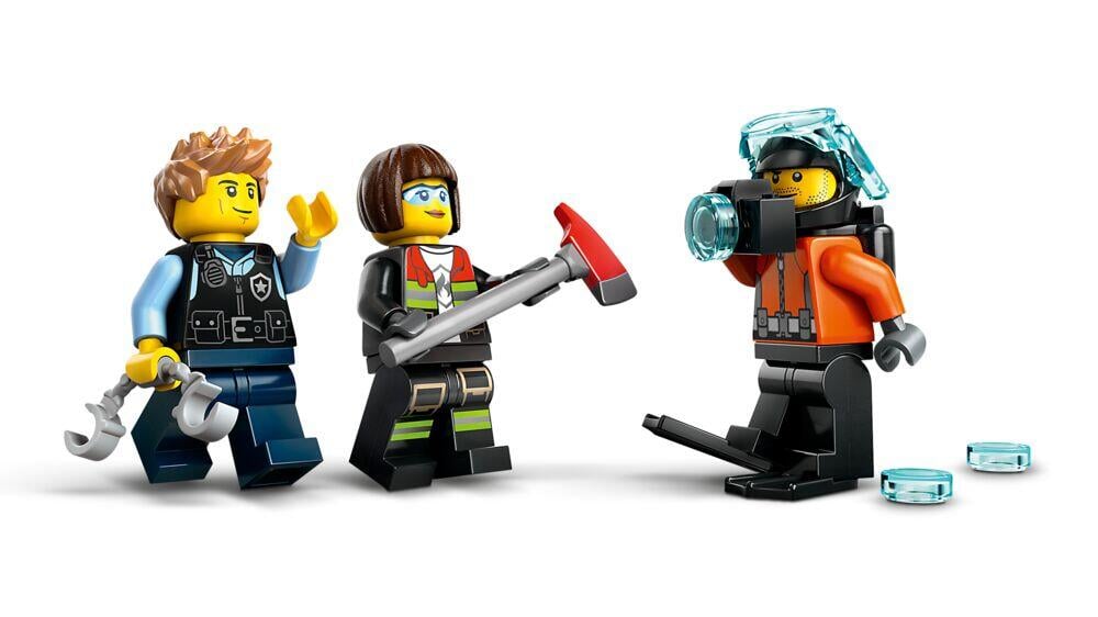 LEGO® City Pakke med helikopter, brannbil og ubåt 60462