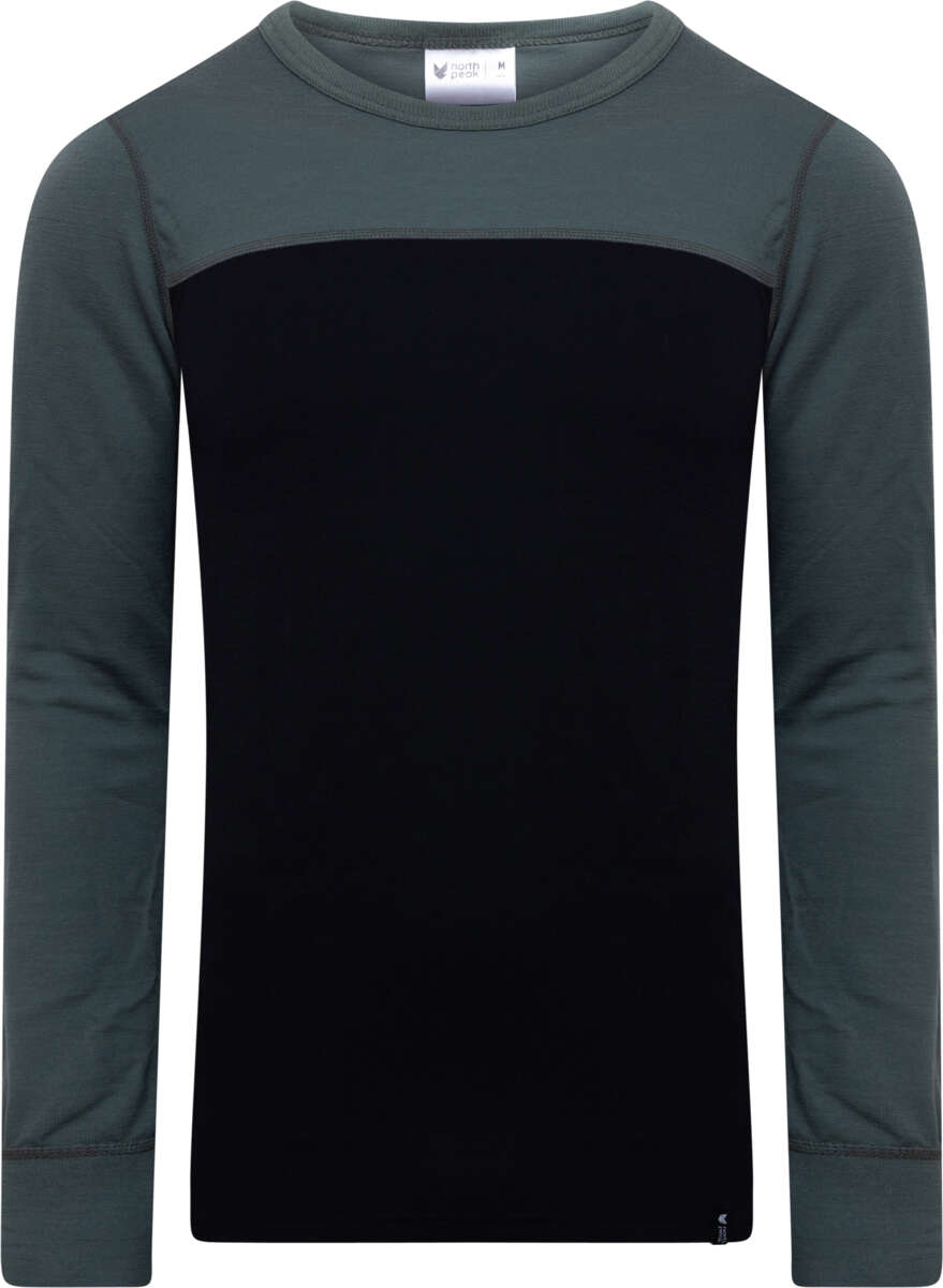 Northpeak ull/bambus trøye herre