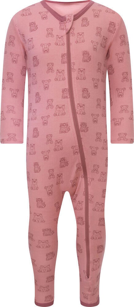 Okidoki merinoull/bambus nattdrakt baby