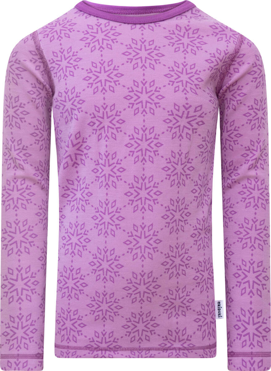 Okidoki ull/bomull trøye barn