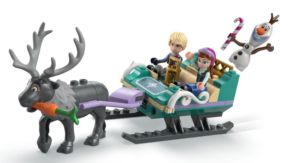 LEGO® ǀ Disney Frost Annas eventyrlige sledetur 43256