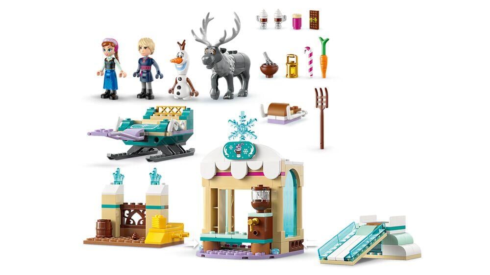 LEGO® ǀ Disney Frost Annas eventyrlige sledetur 43256