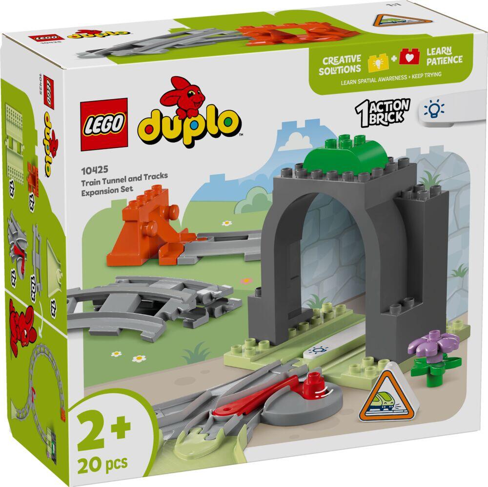 LEGO® DUPLO® Town Utvidelsessett med togtunnel og skinner 10425