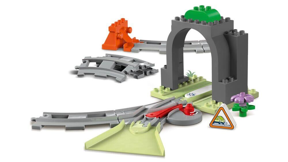 LEGO® DUPLO® Town Utvidelsessett med togtunnel og skinner 10425