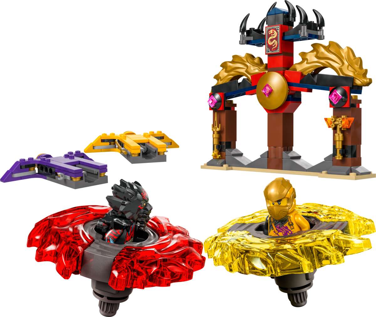 LEGO® NINJAGO® Stridspakke med Spinjitzu-dragespinnere 71826