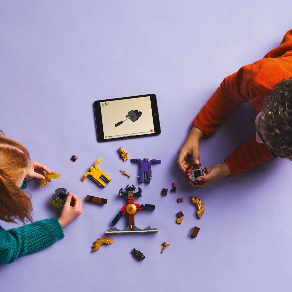 LEGO® NINJAGO® Stridspakke med Spinjitzu-dragespinnere 71826