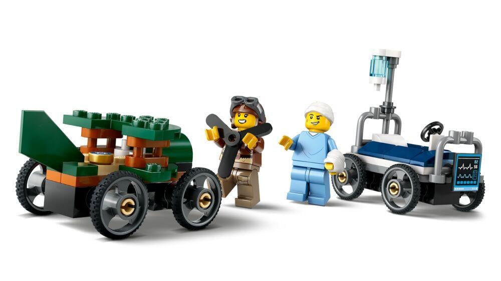LEGO® City Racerbilpakke flybil mot sykesengbil 60459