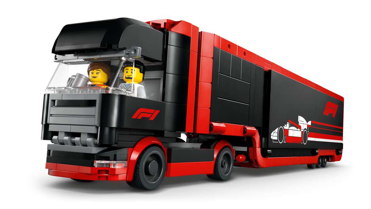 LEGO® City F1®-trailer med F1® RB20 og AMR24 60445