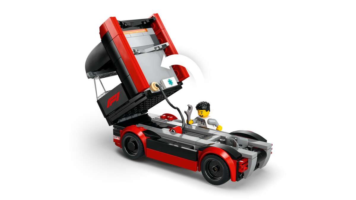 LEGO® City F1®-trailer med F1® RB20 og AMR24 60445