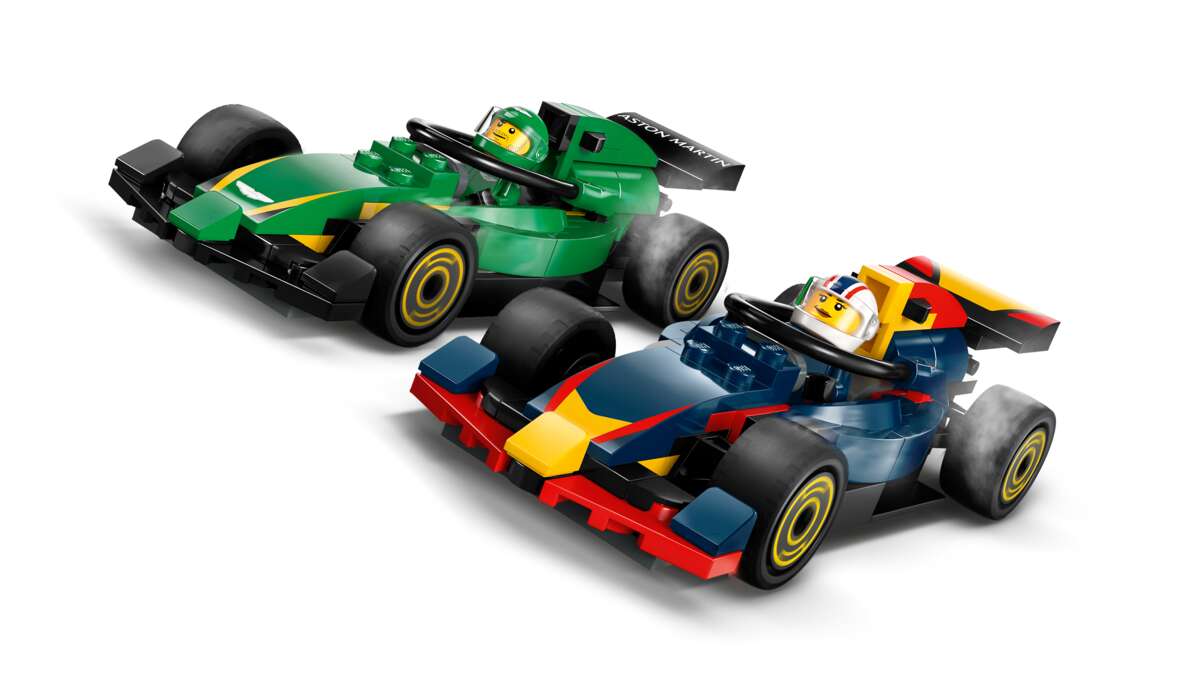 LEGO® City F1®-trailer med F1® RB20 og AMR24 60445