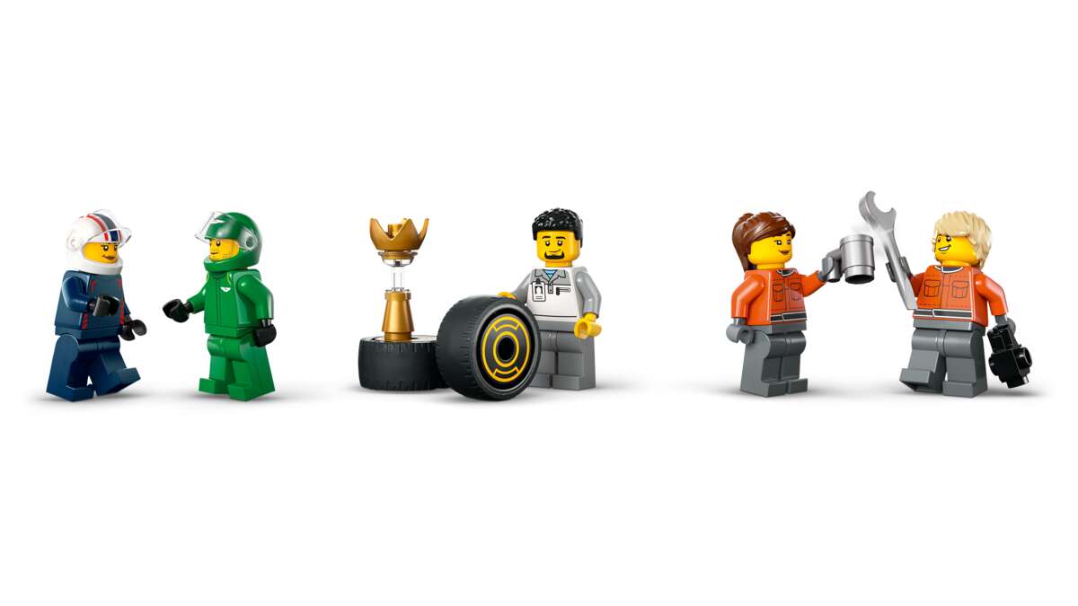 LEGO® City F1®-trailer med F1® RB20 og AMR24 60445