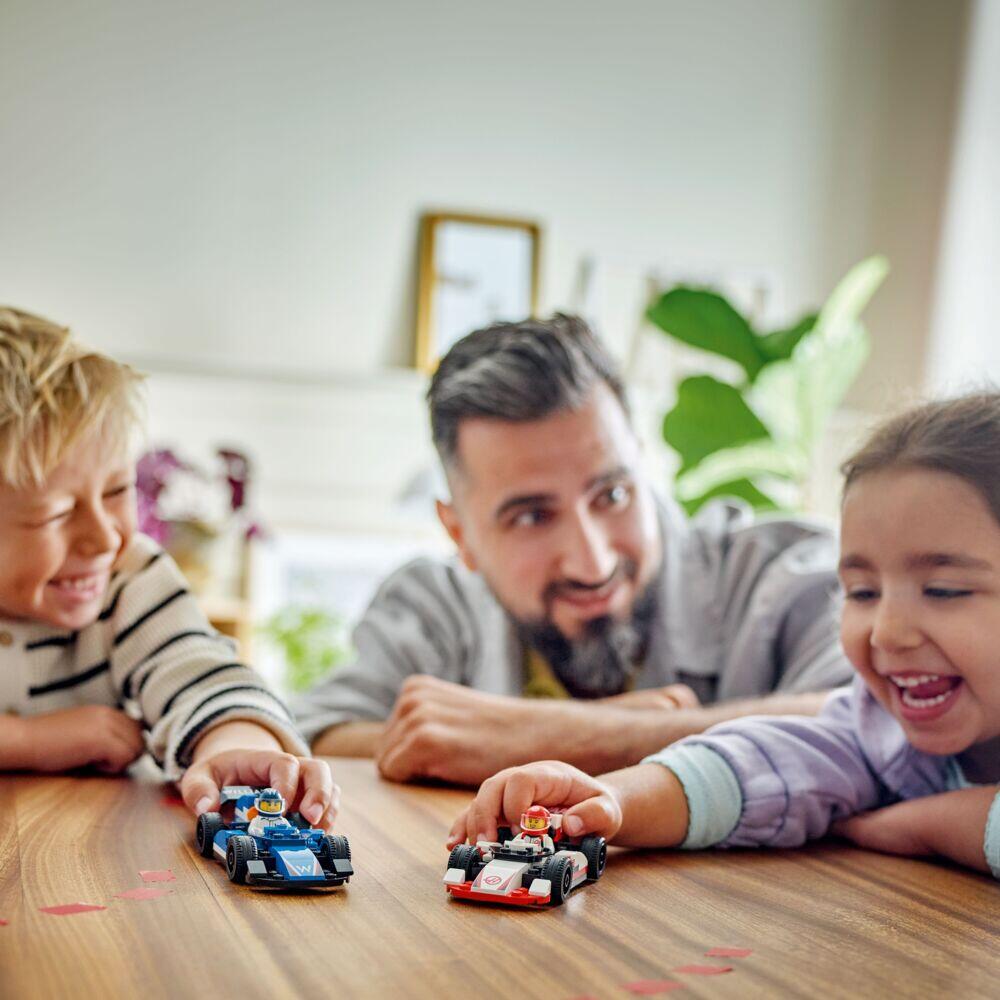 LEGO® City F1® Williams Racing og Haas F1® racerbiler 60464