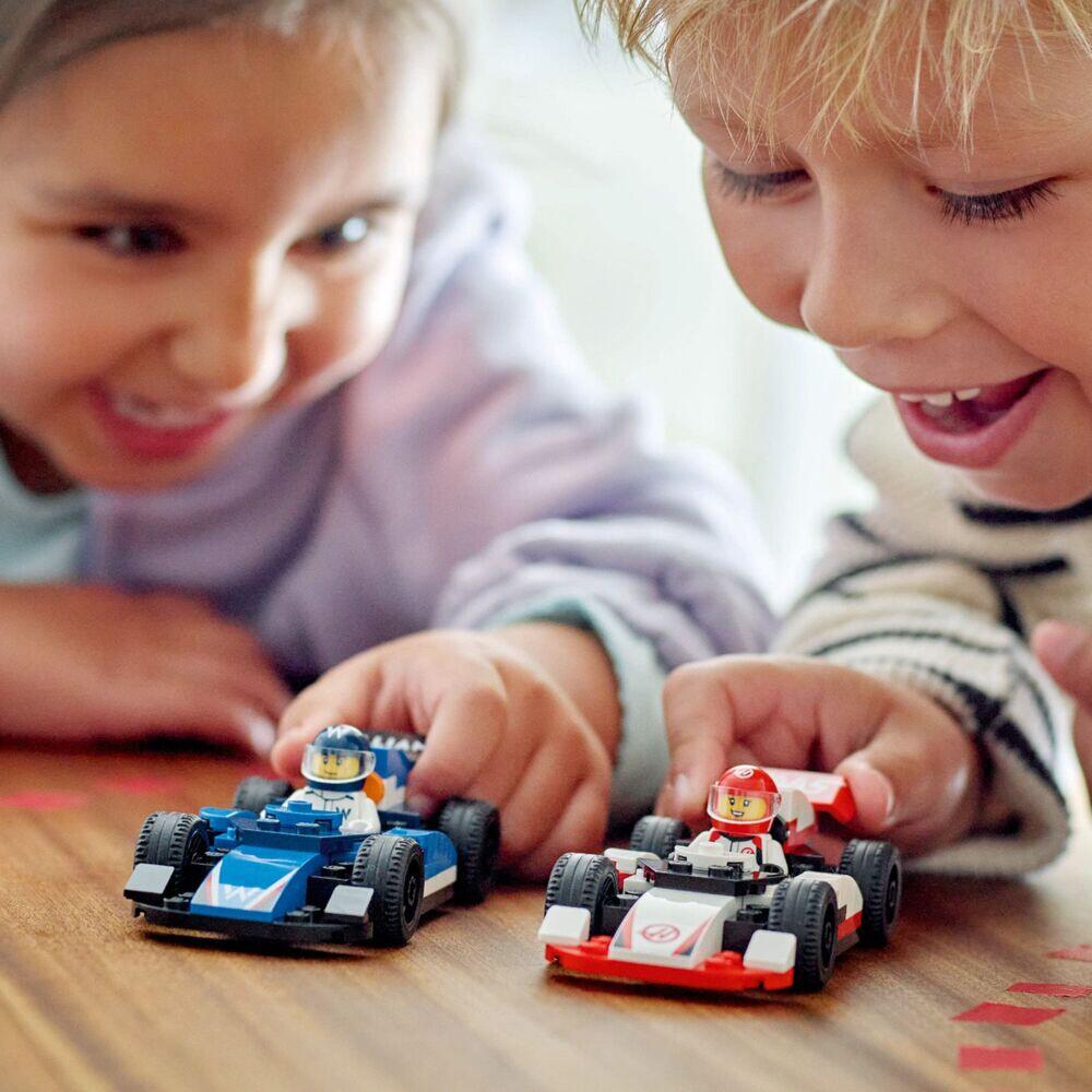 LEGO® City F1® Williams Racing og Haas F1® racerbiler 60464