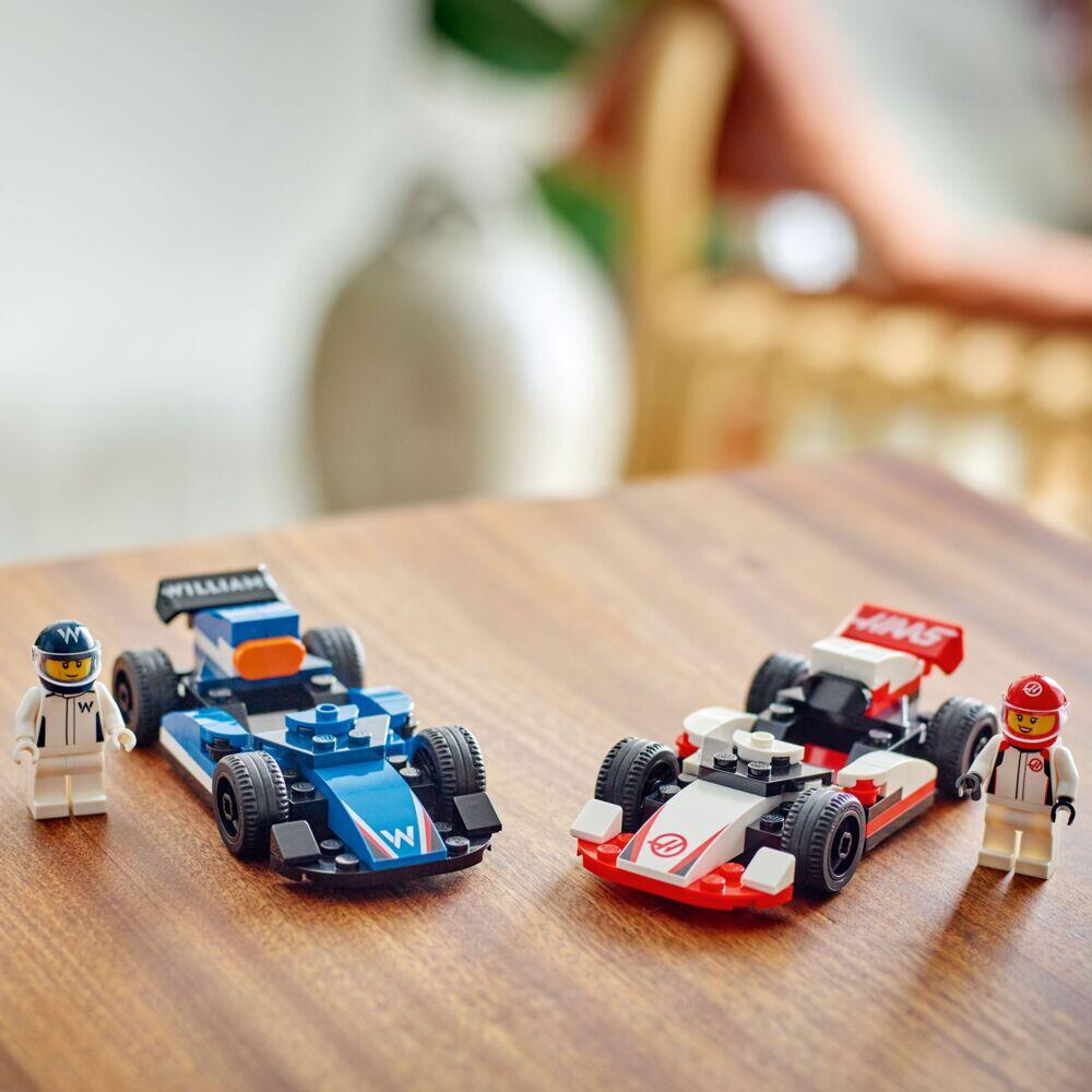 LEGO® City F1® Williams Racing og Haas F1® racerbiler 60464