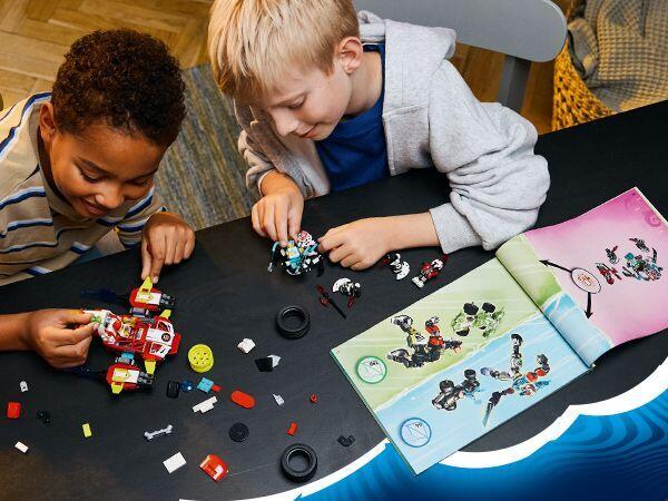 LEGO® DREAMZzz™ Coopers tigerrobot og Zeros hotrod 71497