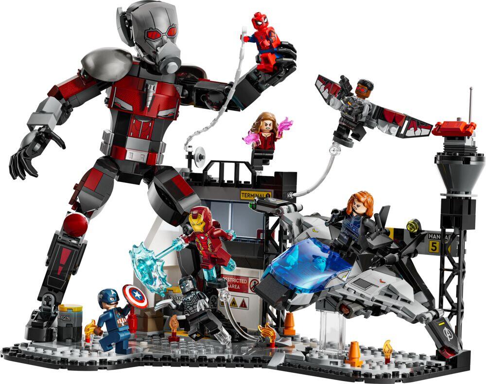 LEGO® Marvel Actionfylt kamp fra Captain America: Civil War 76314