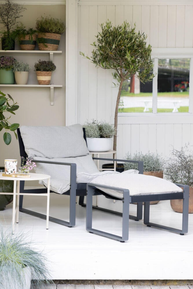 Bohem Vigra stol og fotskammel