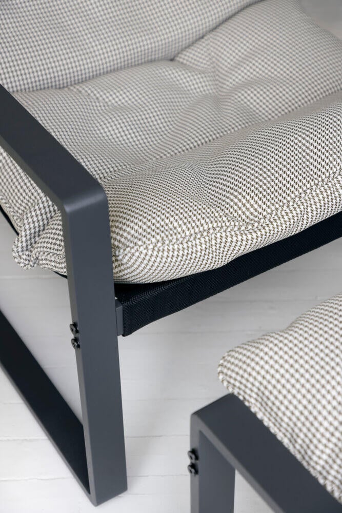 Bohem Vigra stol og fotskammel