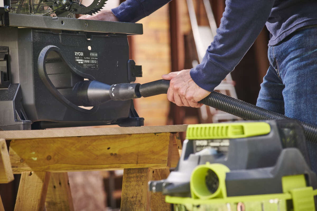 Ryobi One+ HP RTBS18X-0 bordsag u/batteri