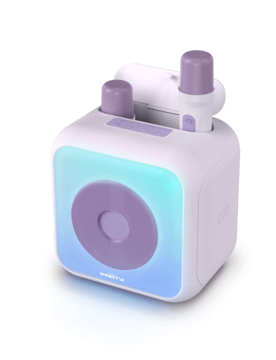 Bigben karaoke partyhøyttaler og 2stk mikrofoner