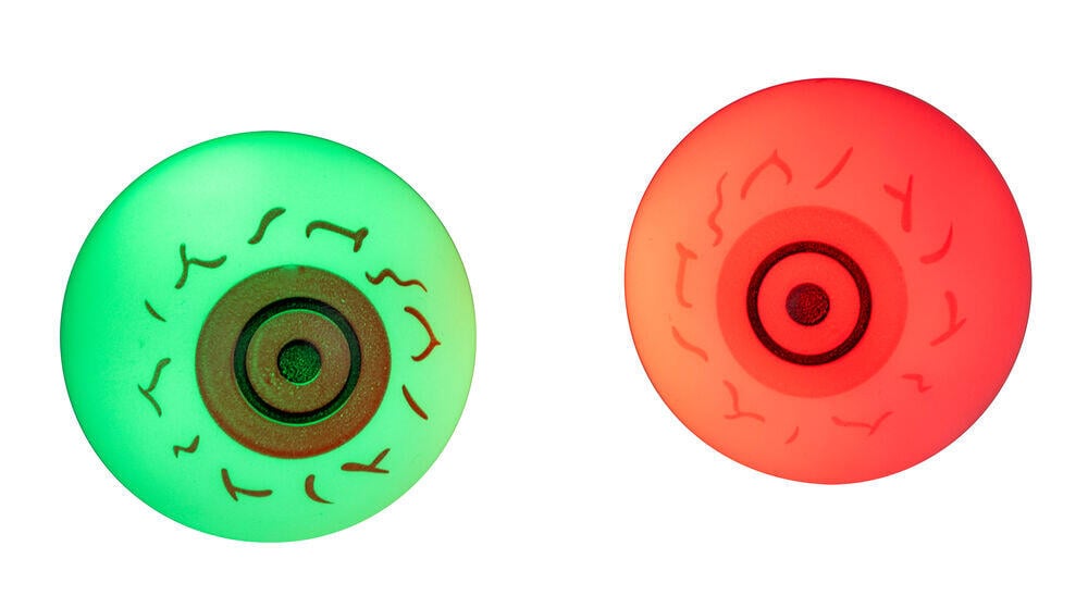 Halloween øyne med lys