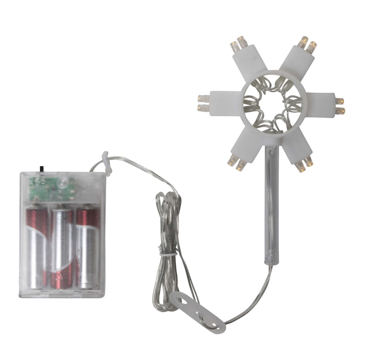 LED-lys til papirstjerne