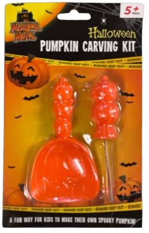 Halloween utskjæringssett