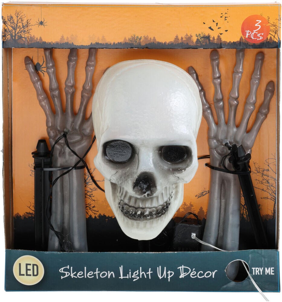 Halloween skjelettdekor