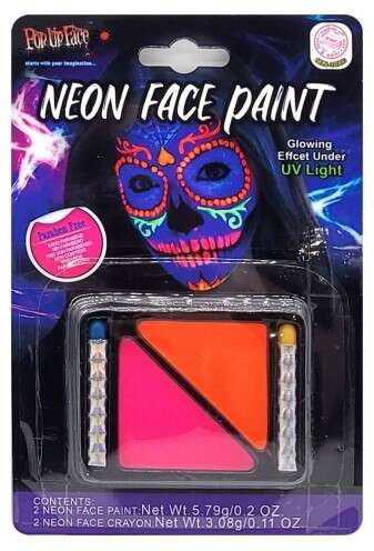 Halloween Neon sminkesett