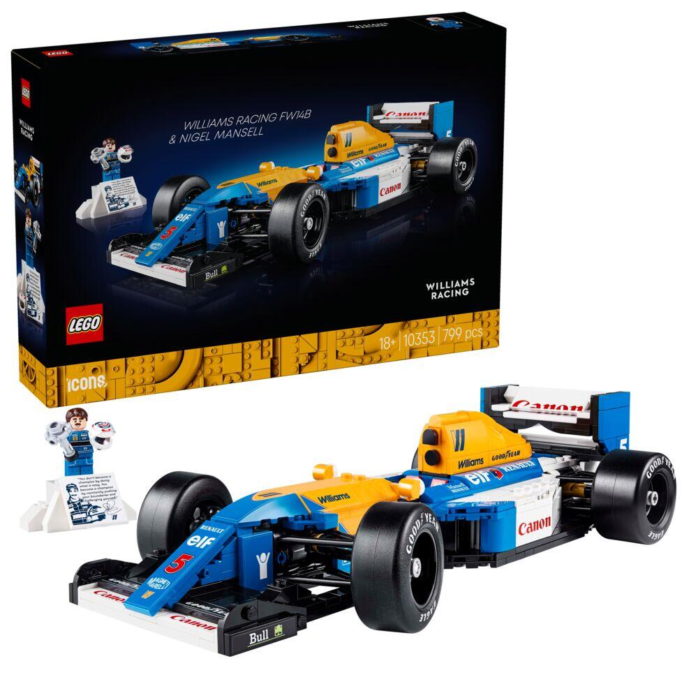 LEGO® Icons Williams Racing FW14B og Nigel Mansell 10353