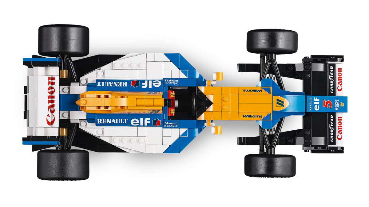 LEGO® Icons Williams Racing FW14B og Nigel Mansell 10353