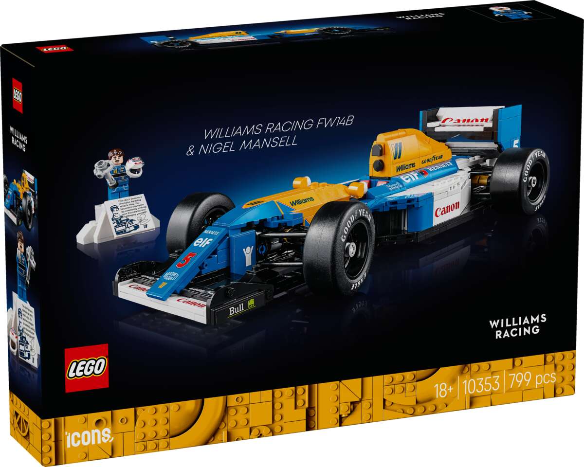 LEGO® Icons Williams Racing FW14B og Nigel Mansell 10353