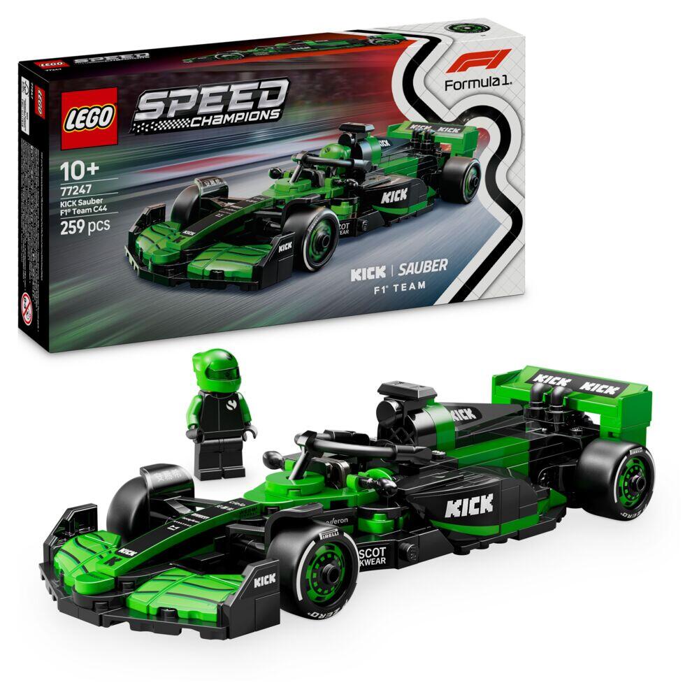 LEGO® Speed Champions KICK Sauber F1® Team C44-racerbil 77247