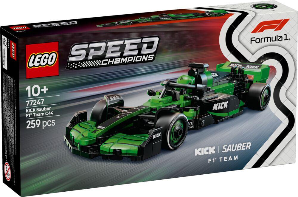 LEGO® Speed Champions KICK Sauber F1® Team C44-racerbil 77247