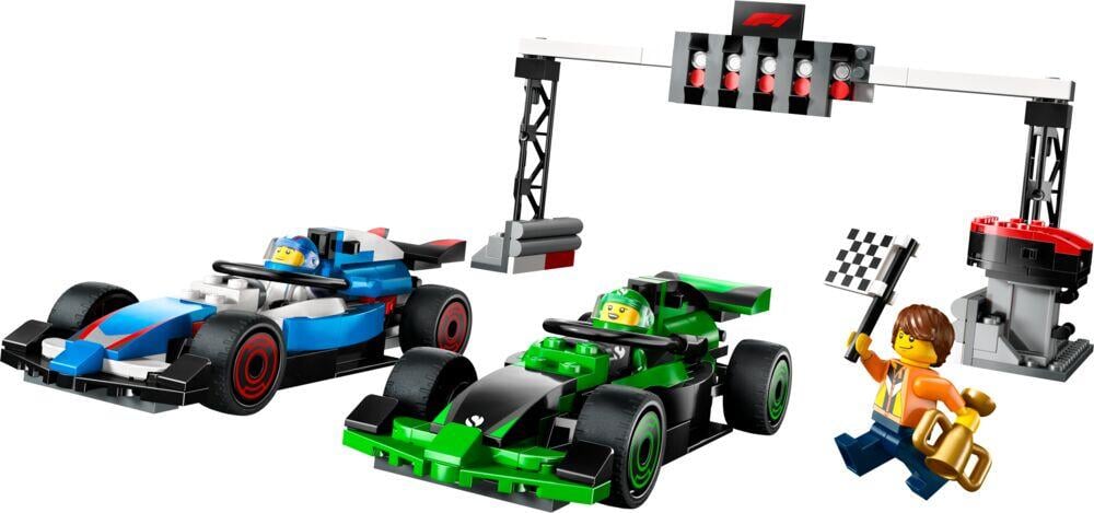 LEGO® City F1®-grid med VCARB- og Sauber-racerbiler 60474