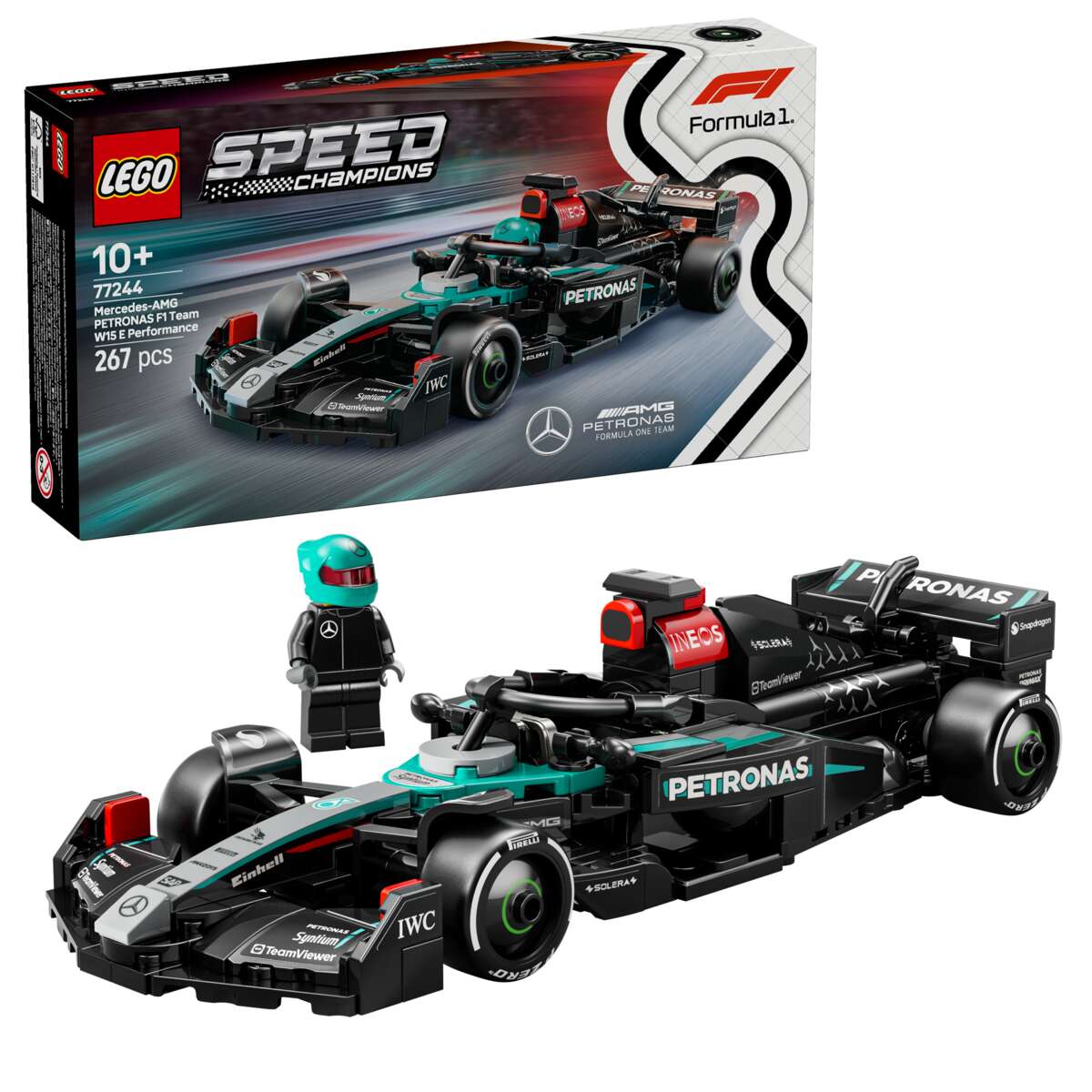 LEGO® Speed Champions Mercedes-AMG F1® W15-racerbil 77244