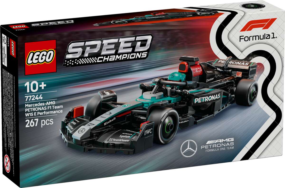 LEGO® Speed Champions Mercedes-AMG F1® W15-racerbil 77244