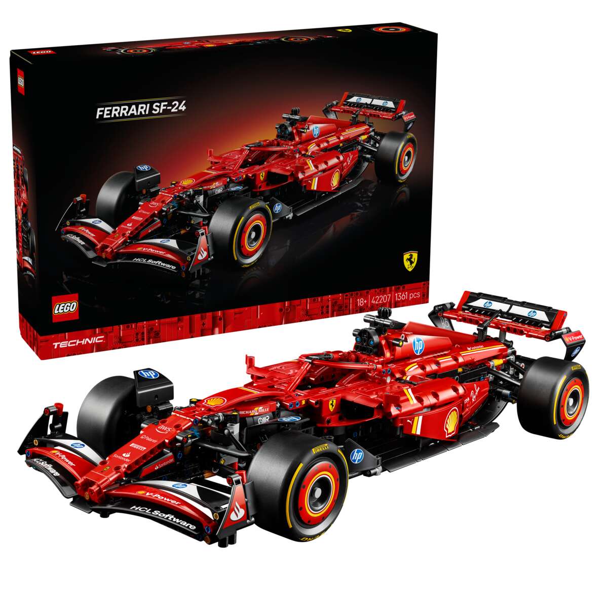 LEGO® Technic Ferrari SF-24 F1-bil 42207