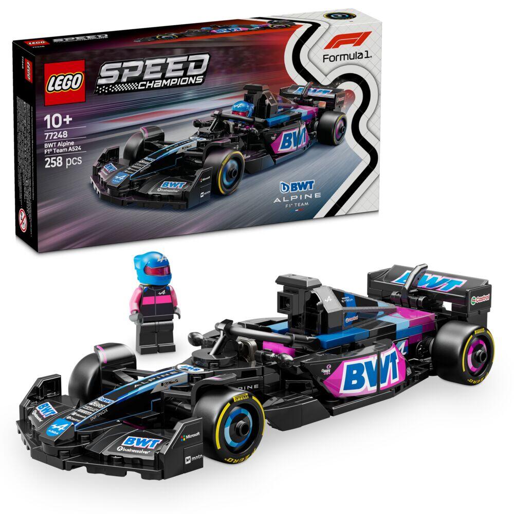 LEGO® Speed Champions BWT Alpine F1® Team A524-racerbil 77248